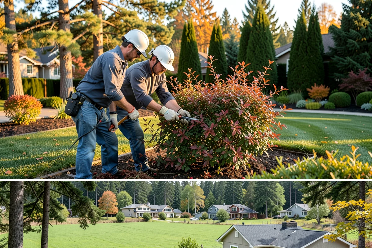 Fir Bark Installation in Lyman, Skagit County, WA - Fir bark works well applied in spring or fall