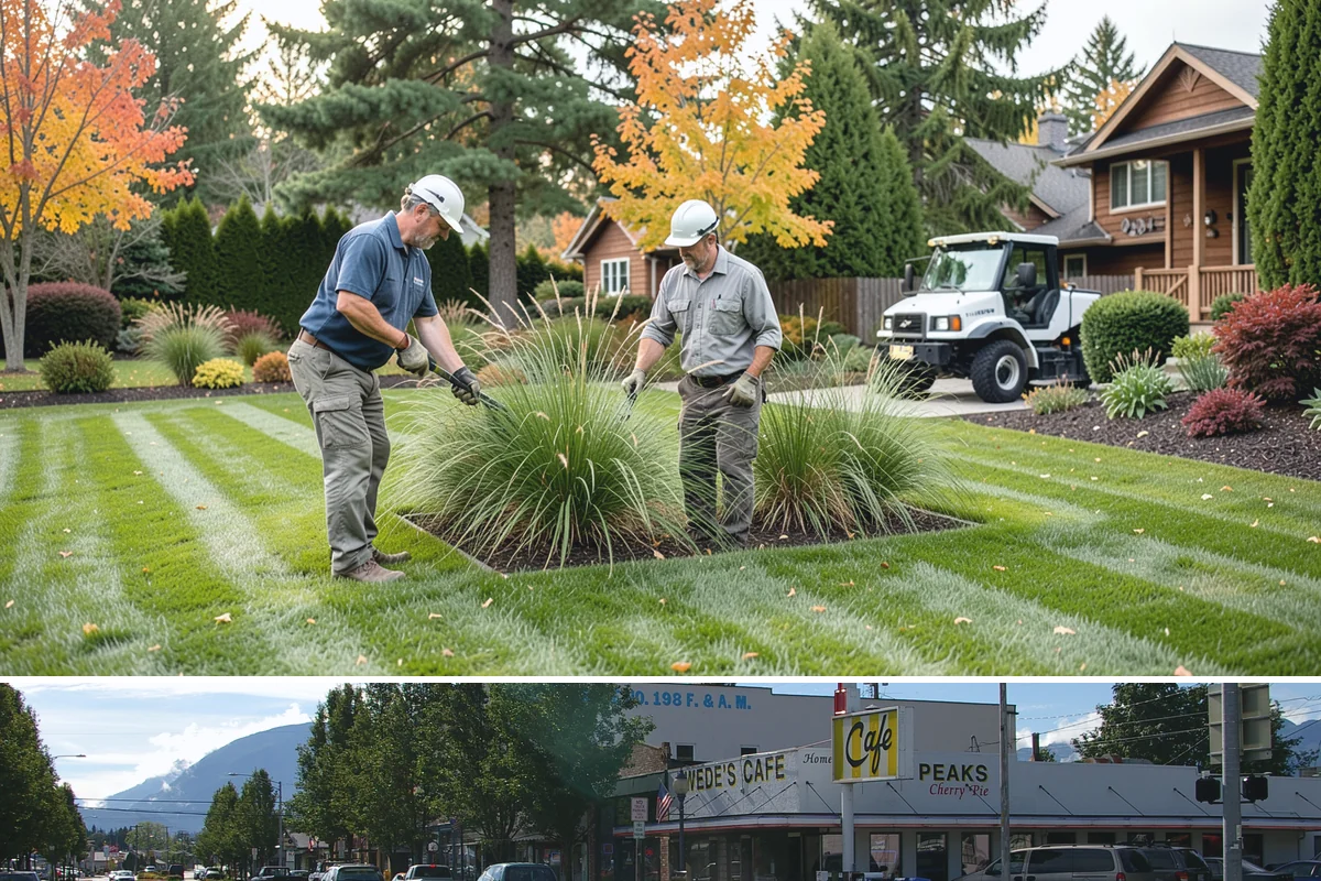 Fir Bark Installation in North Bend, King County, WA - Fir bark works well applied in spring or fall