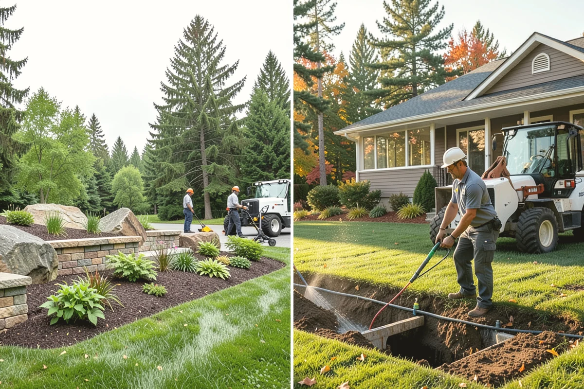 Fir Bark Installation in Ruston, Pierce County, WA - Assess bed scale and recommend a small, medium, or large nugget grade