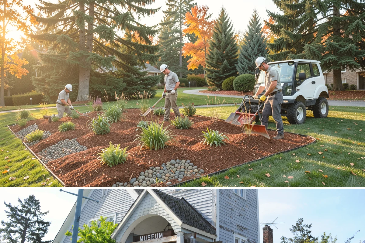 Fir Bark Installation in Steilacoom, Pierce County, WA - Fir bark works well applied in spring or fall