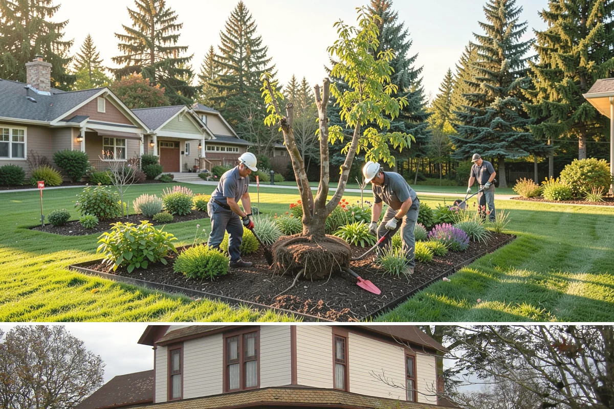 Fir Bark Installation in Sumner, Pierce County, WA - Fir bark works well applied in spring or fall