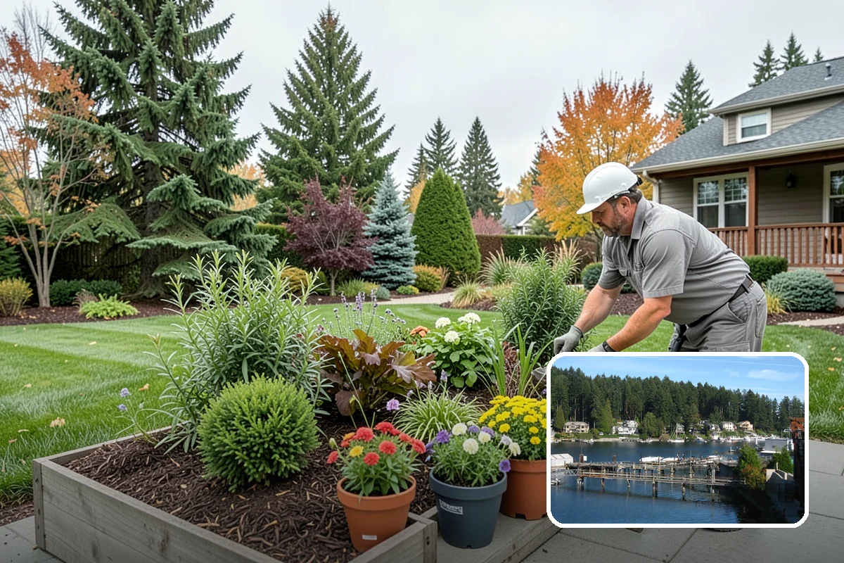 Fire Features in Gig Harbor, Pierce County, WA - Warmth, light, and a focal point