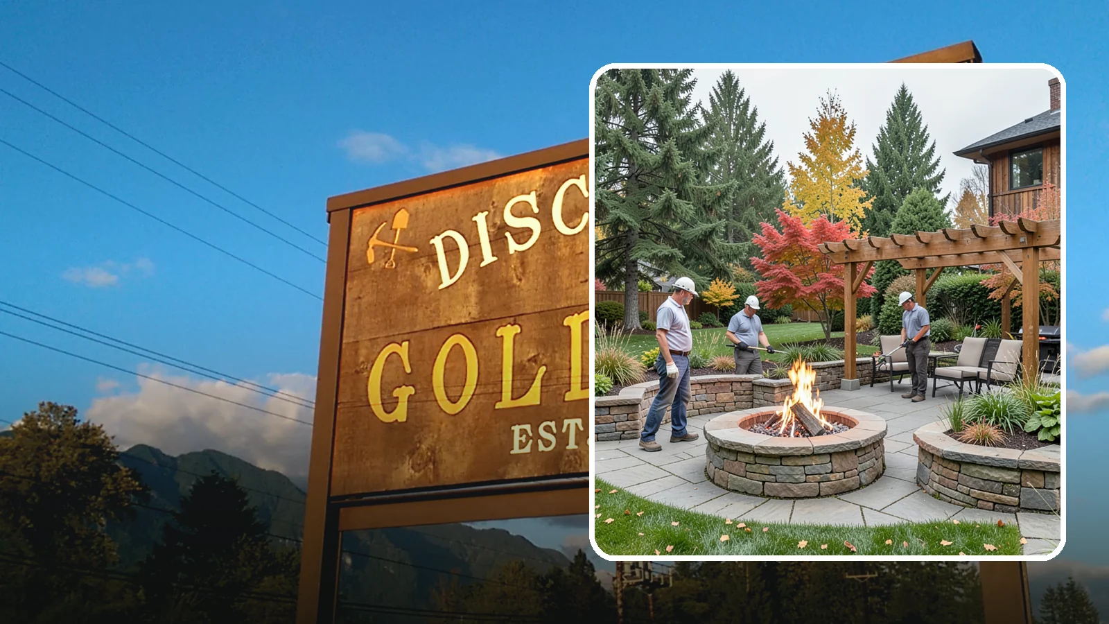 Fire Features in Gold Bar, Snohomish County, WA - Custom fire features - pits, fireplaces, bowls, and tables - that add warmth and drama to any space.
