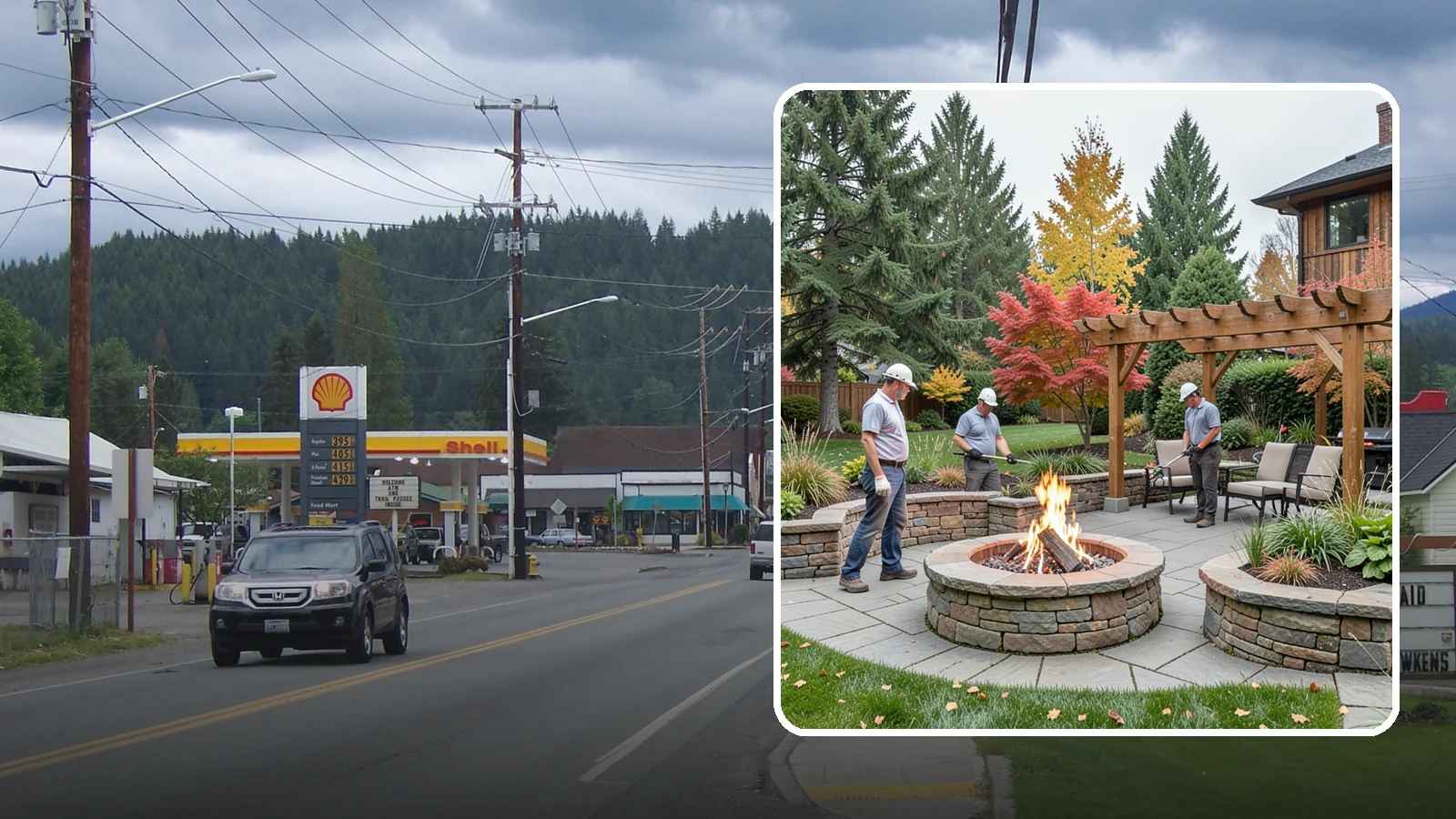 Fire Features in Granite Falls, Snohomish County, WA - Custom fire features - pits, fireplaces, bowls, and tables - that add warmth and drama to any space.