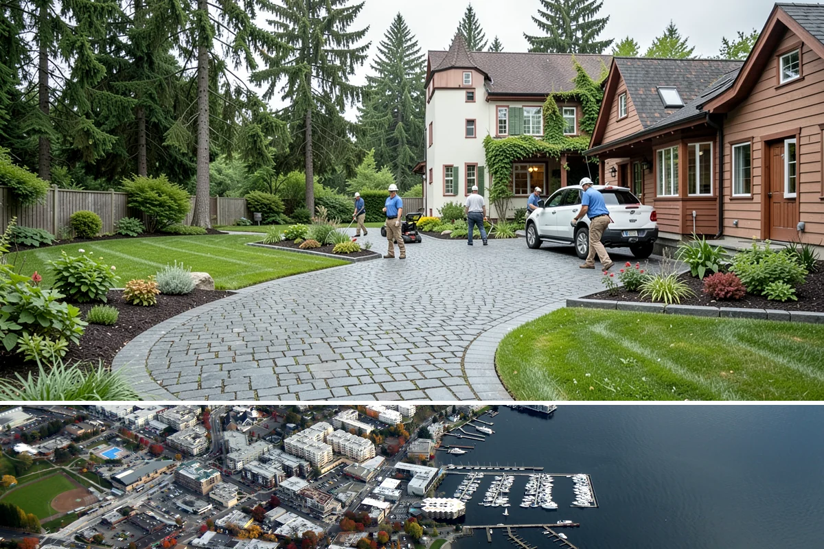 Fire Features in Kirkland, King County, WA - Best built spring through fall.