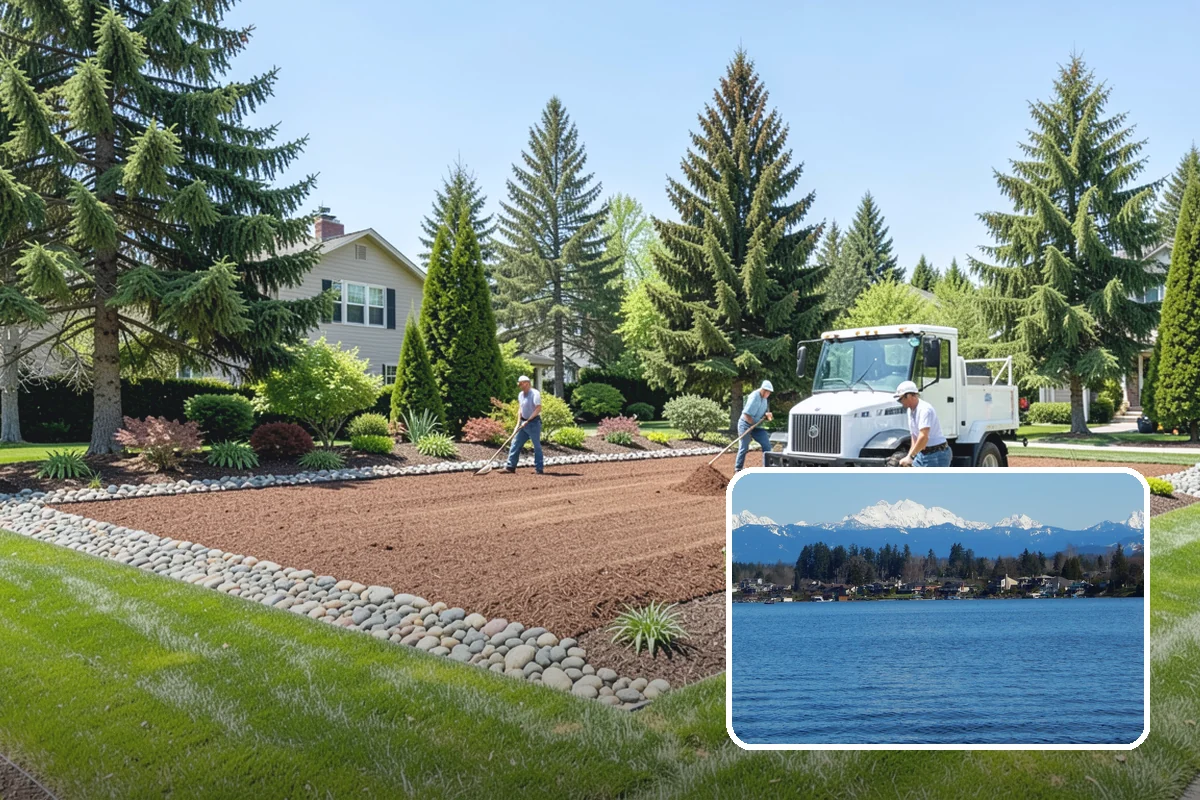 Fire Features in Lake Stevens, Snohomish County, WA - Warmth, light, and a focal point