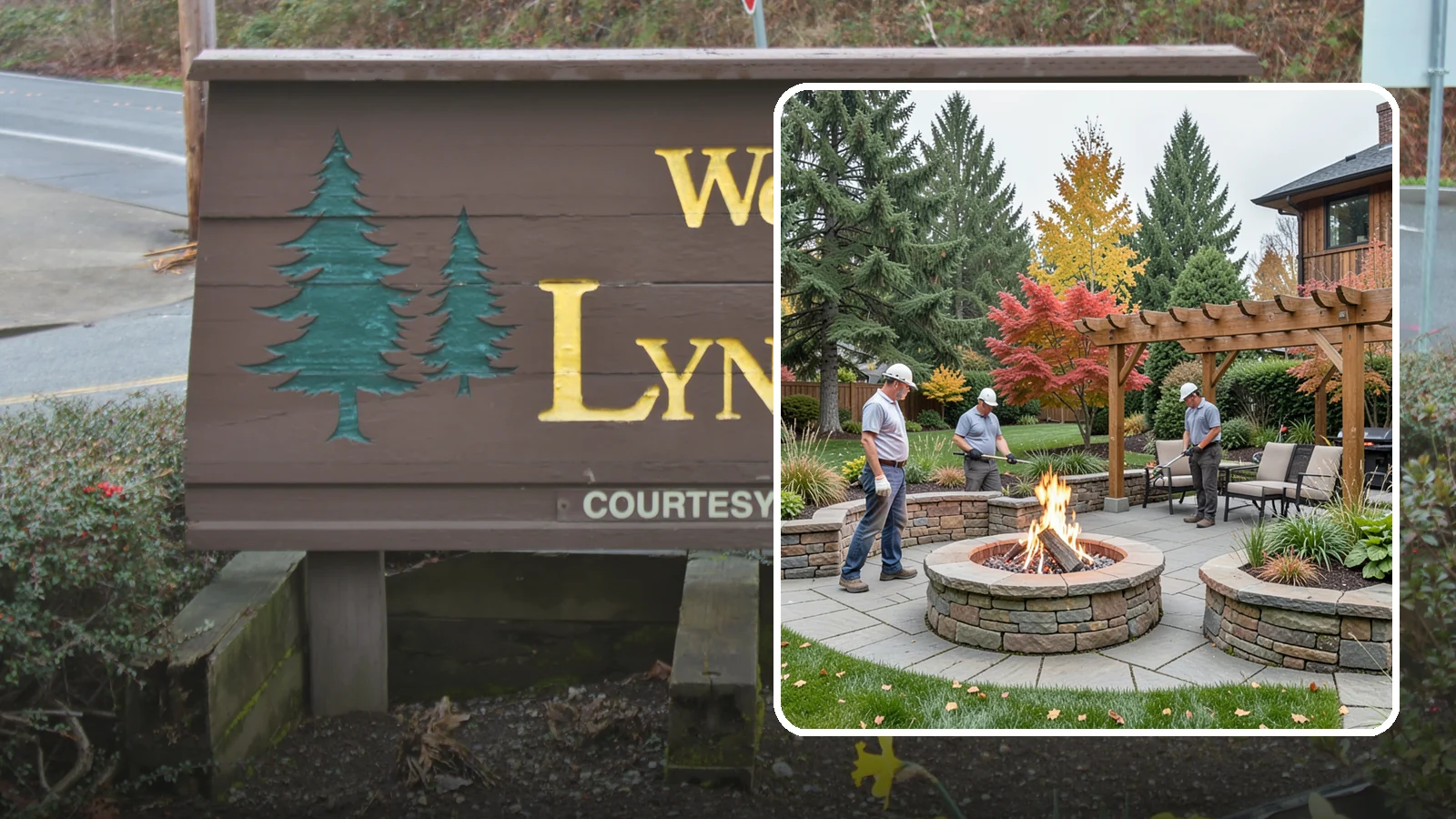 Fire Features in Lynnwood, Snohomish County, WA - Custom fire features - pits, fireplaces, bowls, and tables - that add warmth and drama to any space.