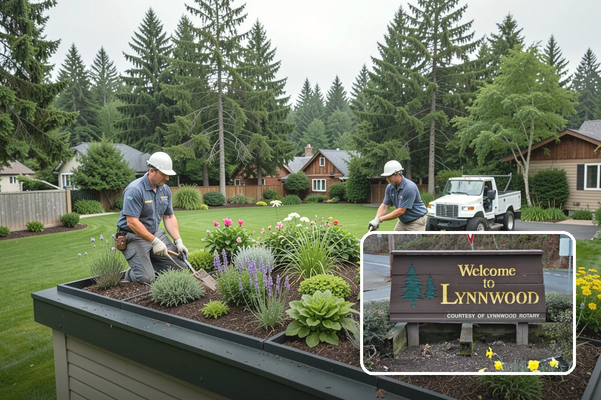 Fire Features in Lynnwood, Snohomish County, WA - Warmth, light, and a focal point