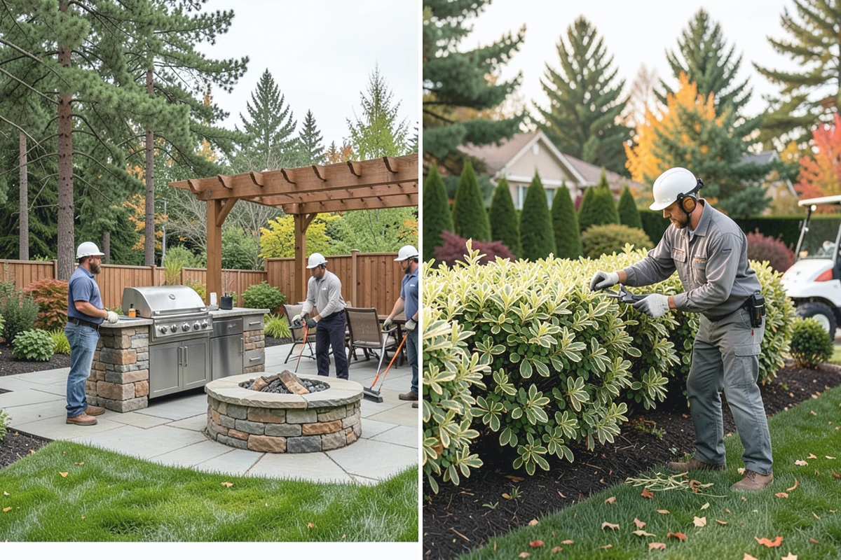 Fire Features in Woodinville, King County, WA - Explore fire feature types and design