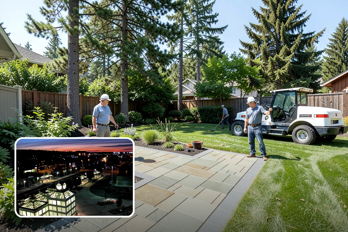 Fire Pit Installation in Auburn, King County, WA - A natural gathering spot