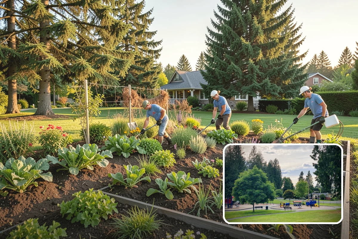 Fire Pit Installation in Bonney Lake, Pierce County, WA - A natural gathering spot