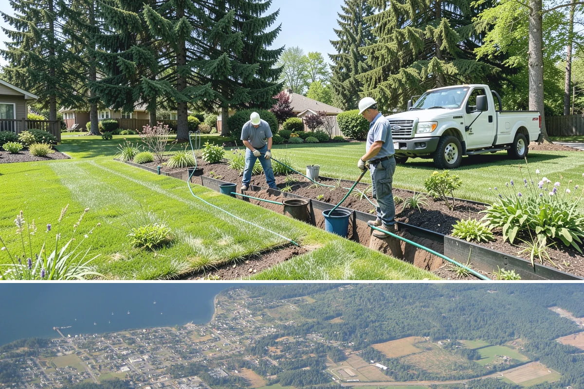Fire Pit Installation in Coupeville, Island County, WA - Best built spring through fall