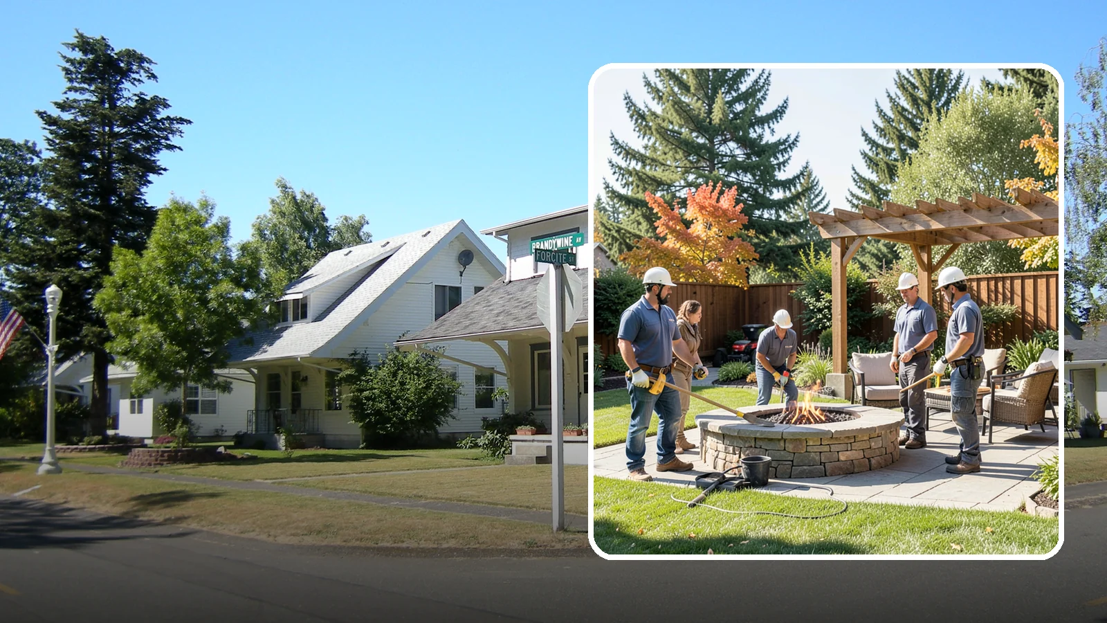 Fire Pit Installation in DuPont, Pierce County, WA - Wood-burning or gas fire pits that create a warm, inviting gathering spot for year-round evenings.