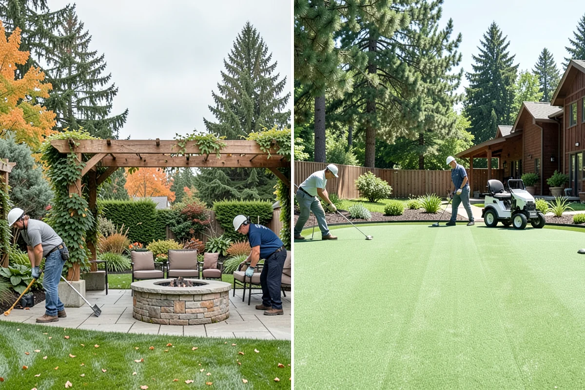 Fire Pit Installation in DuPont, Pierce County, WA - Choose the location, type, and design