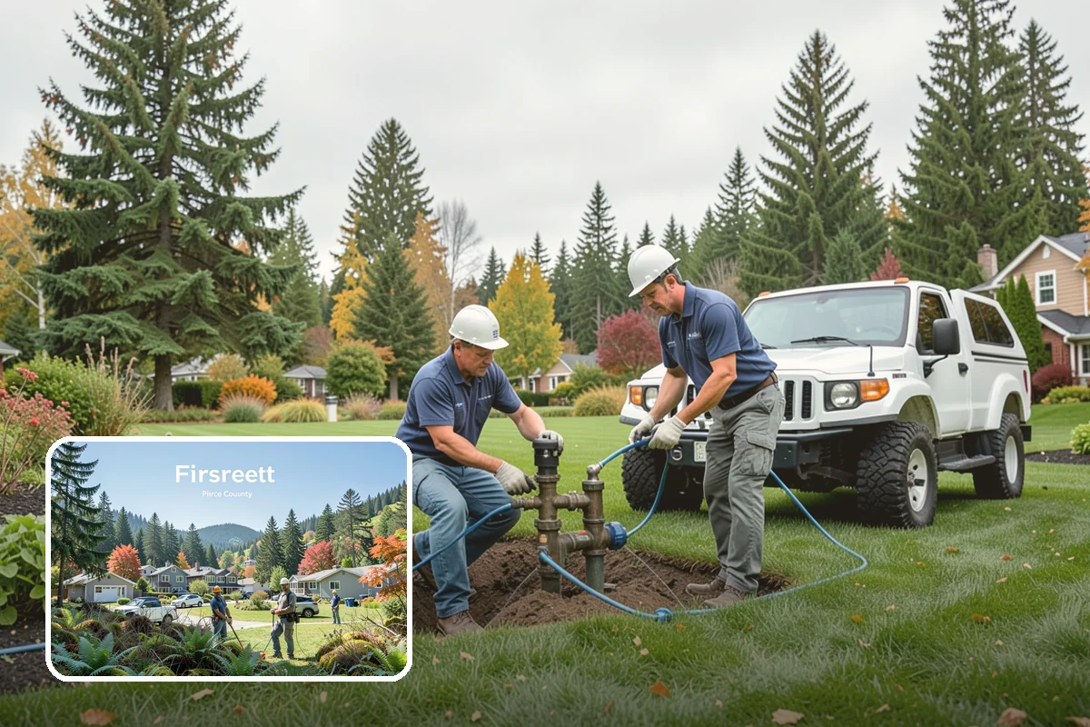 Fire Pit Installation in Fircrest, Pierce County, WA - A natural gathering spot