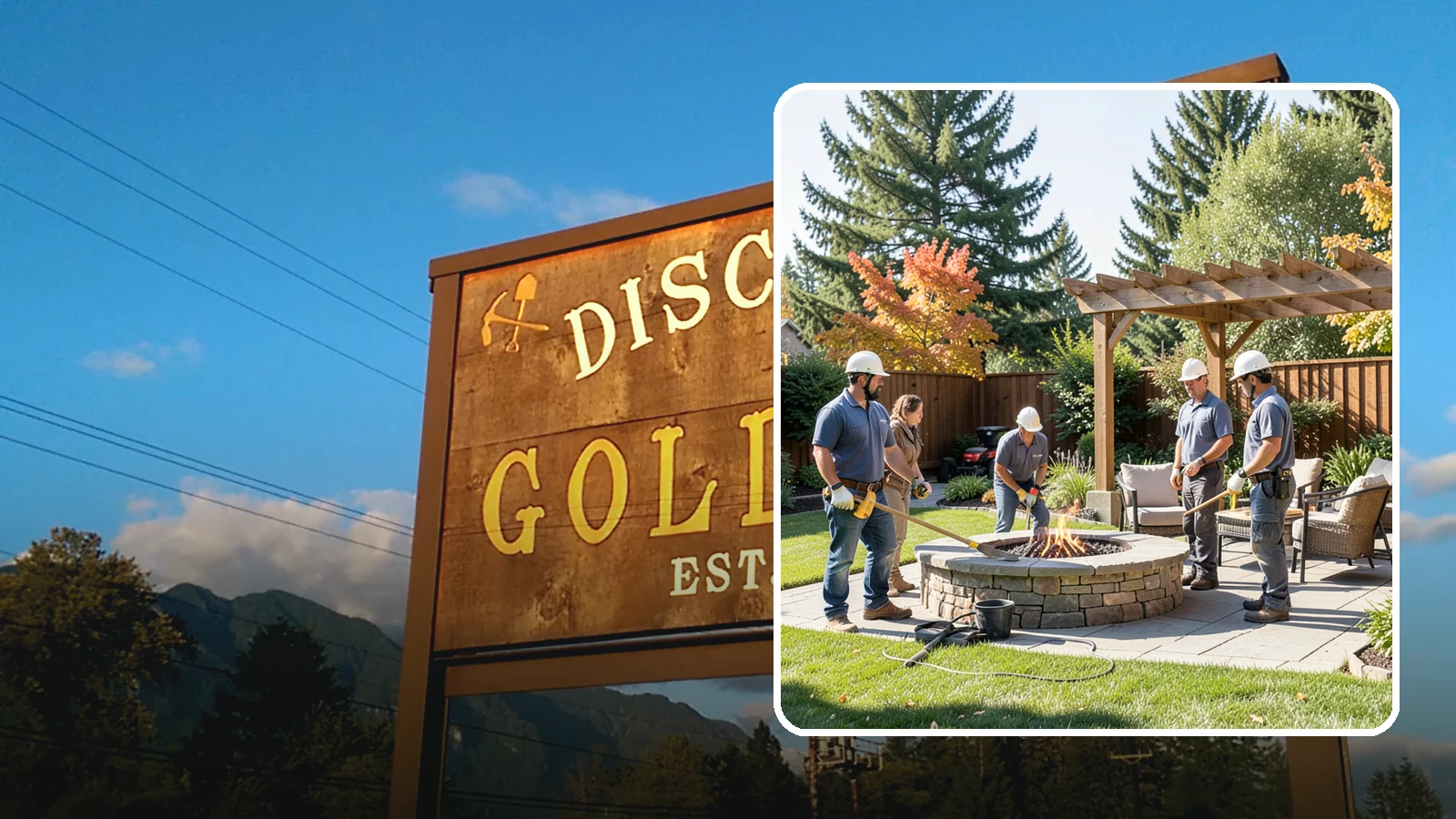 Fire Pit Installation in Gold Bar, Snohomish County, WA - Wood-burning or gas fire pits that create a warm, inviting gathering spot for year-round evenings.