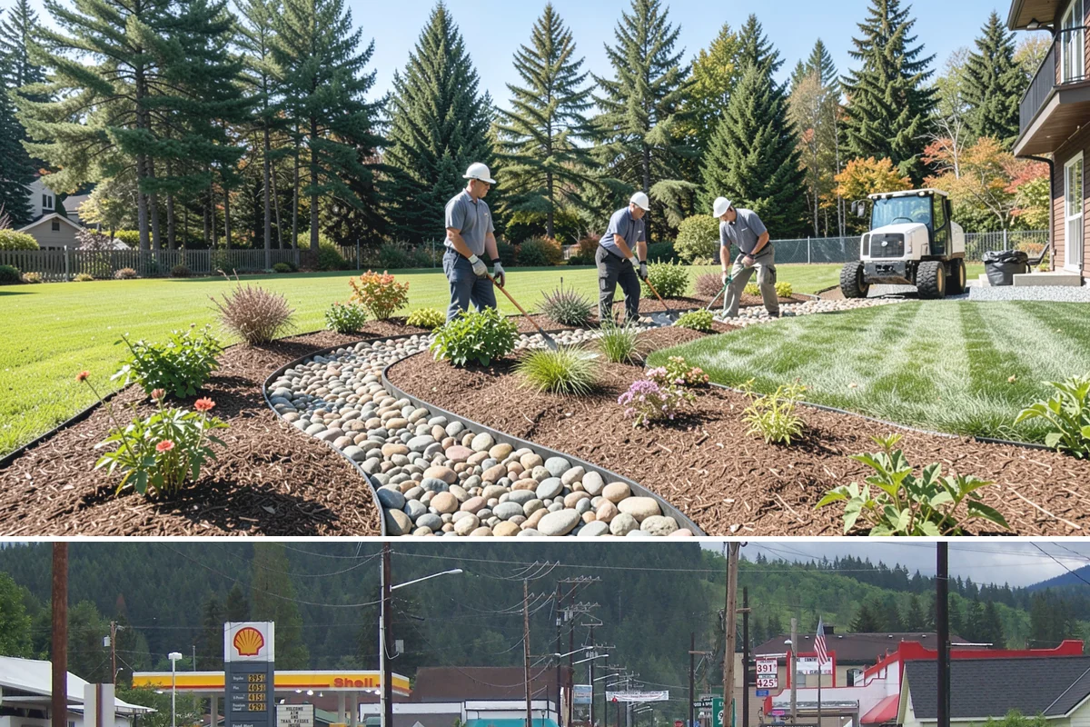 Fire Pit Installation in Granite Falls, Snohomish County, WA - Best built spring through fall