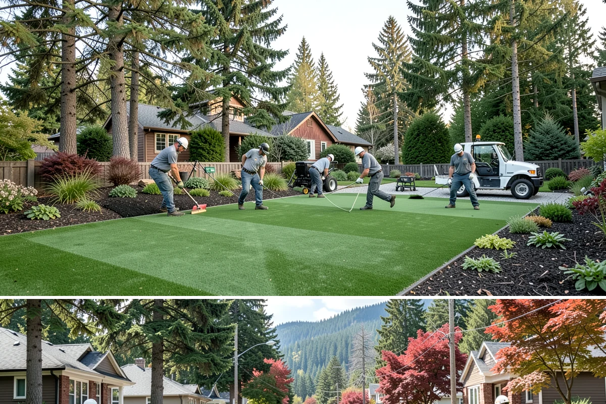 Fire Pit Installation in Hunts Point, King County, WA - Best built spring through fall