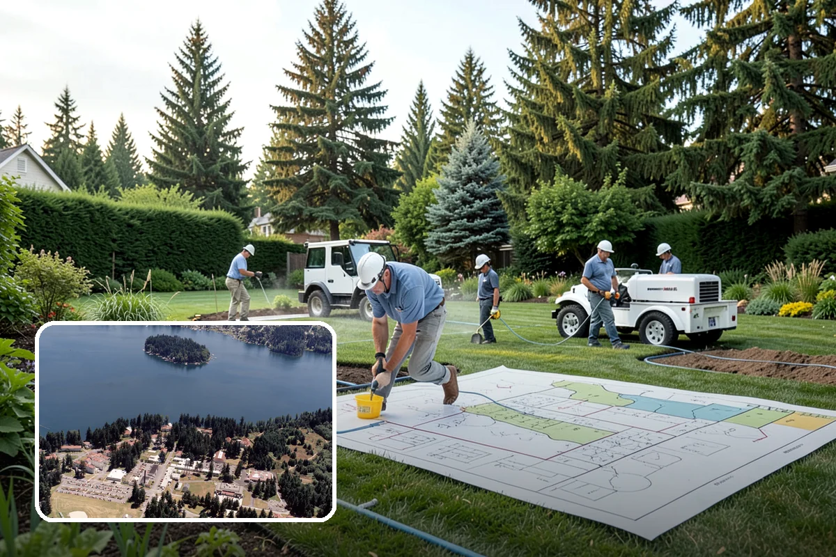 Fire Pit Installation in Lakewood, Pierce County, WA - A natural gathering spot
