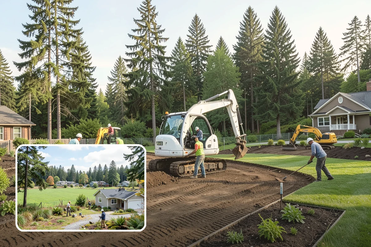 Fire Pit Installation in Lyman, Skagit County, WA - A natural gathering spot