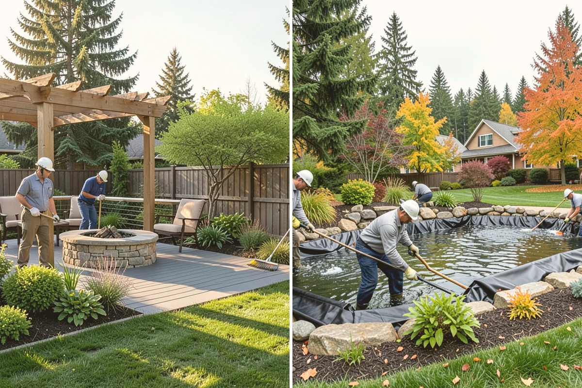 Fire Pit Installation in Lynnwood, Snohomish County, WA - Choose the location, type, and design