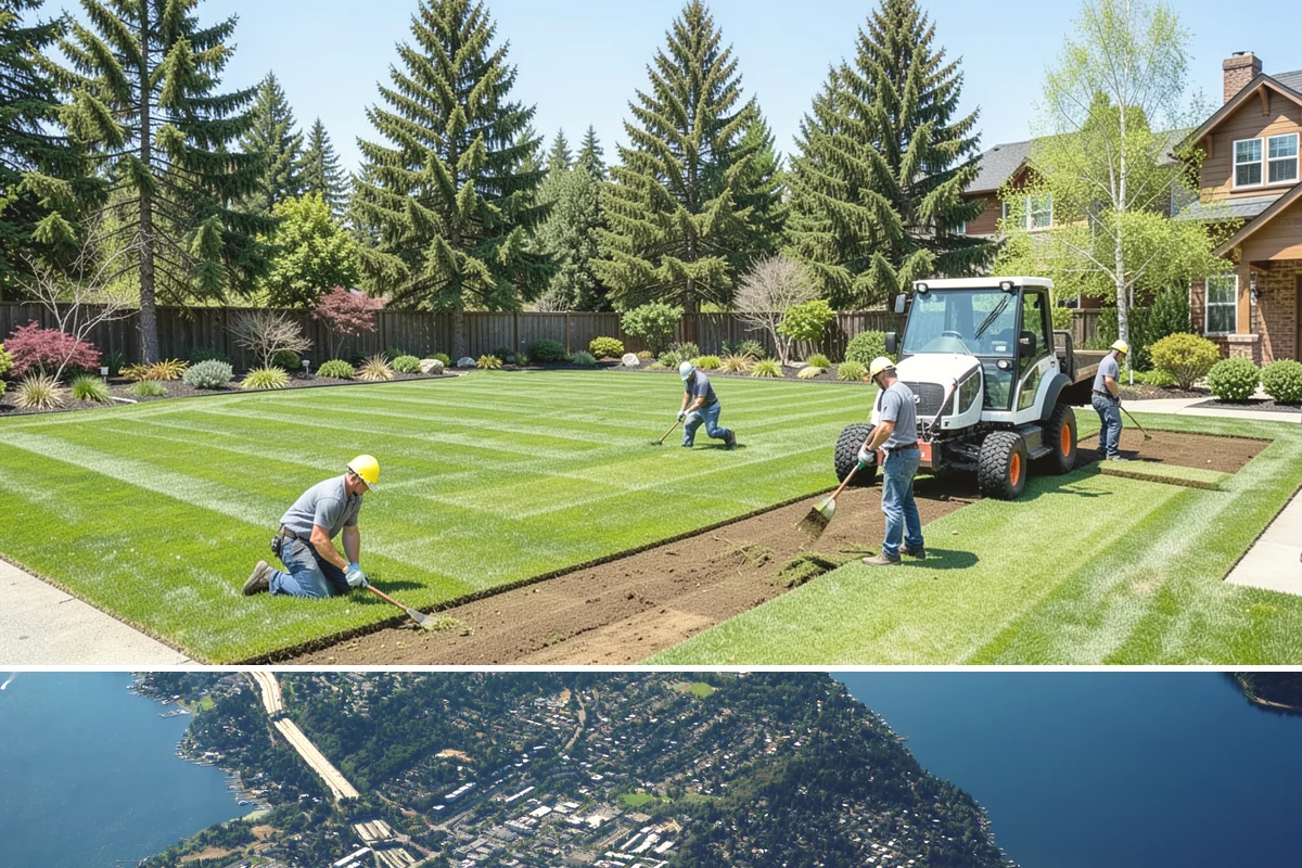 Fire Pit Installation in Mercer Island, King County, WA - Best built spring through fall