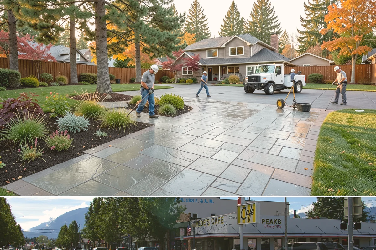 Fire Pit Installation in North Bend, King County, WA - Best built spring through fall
