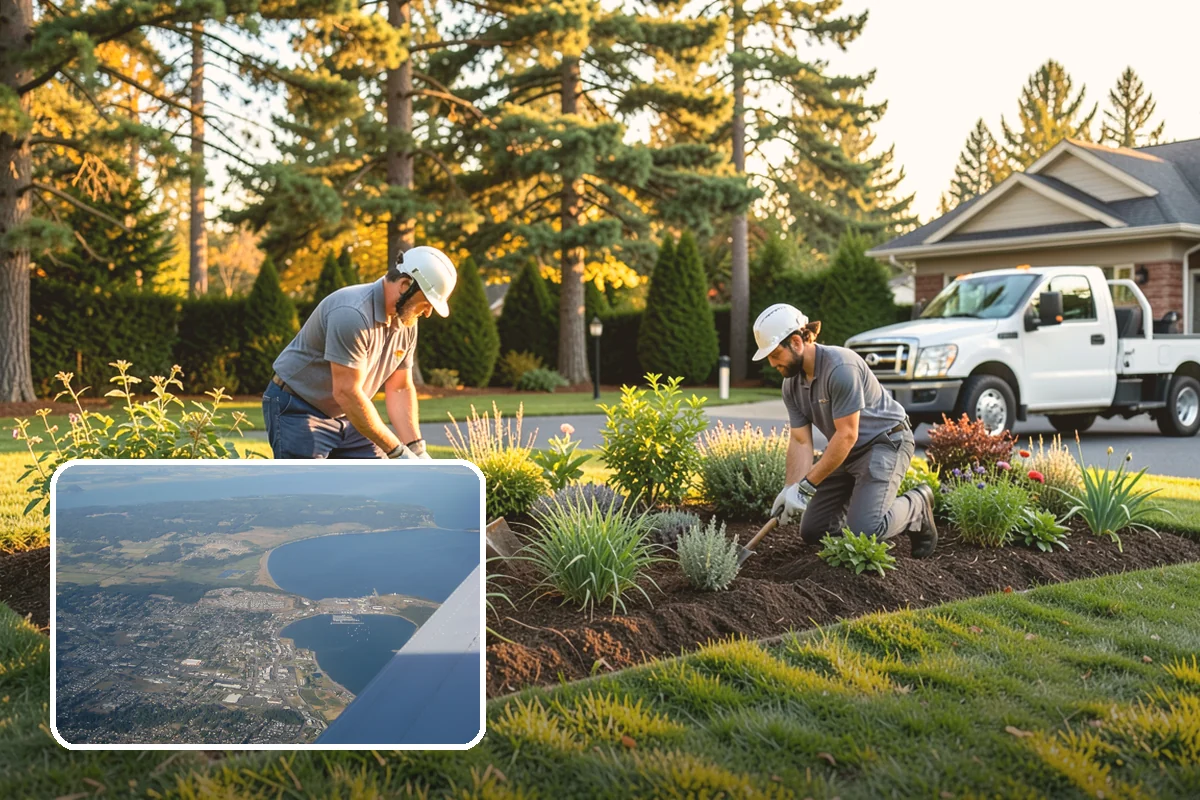 Fire Pit Installation in Oak Harbor, Island County, WA - A natural gathering spot