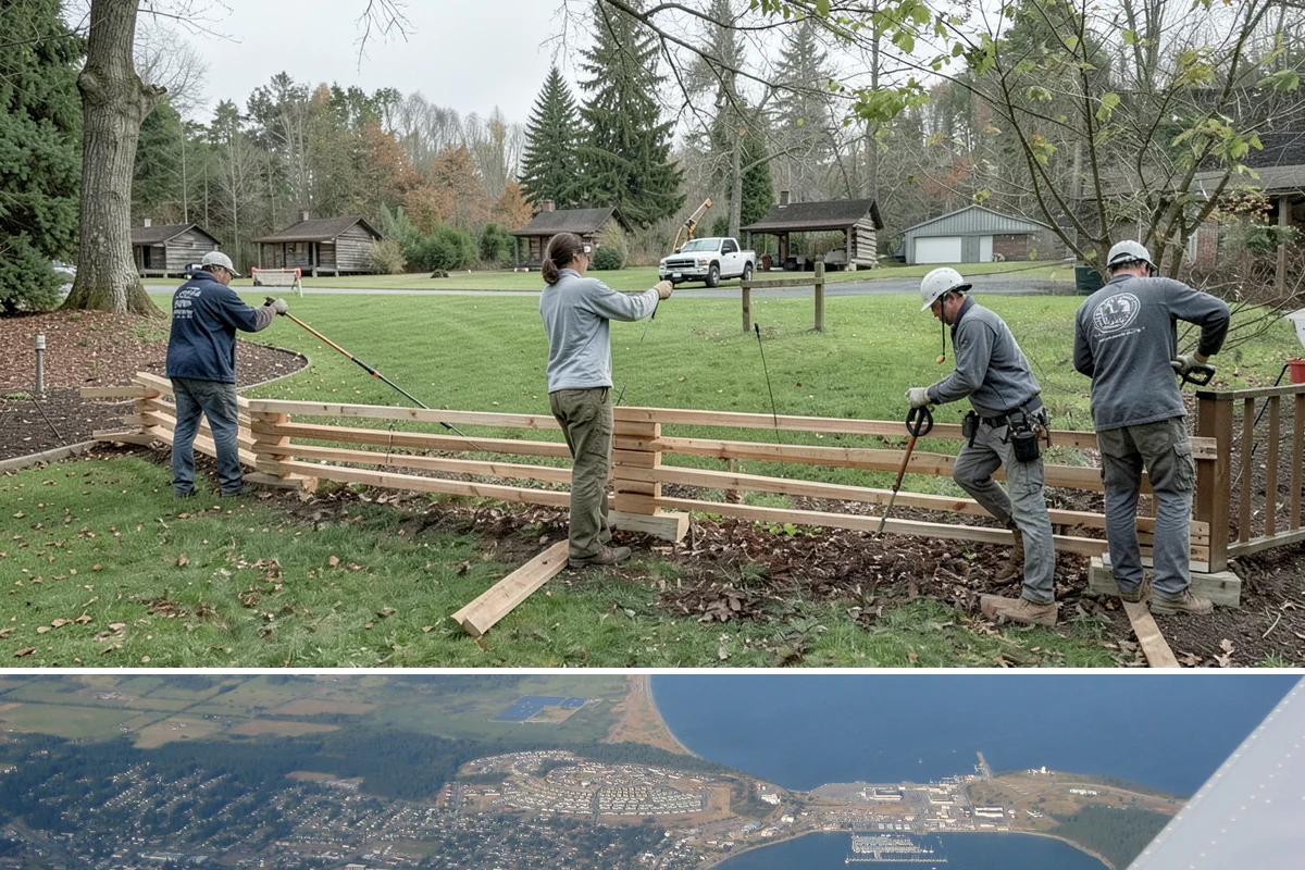 Fire Pit Installation in Oak Harbor, Island County, WA - Best built spring through fall