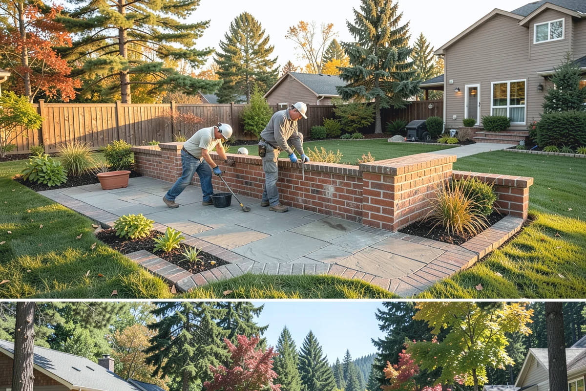 Fire Pit Installation in Orting, Pierce County, WA - Best built spring through fall