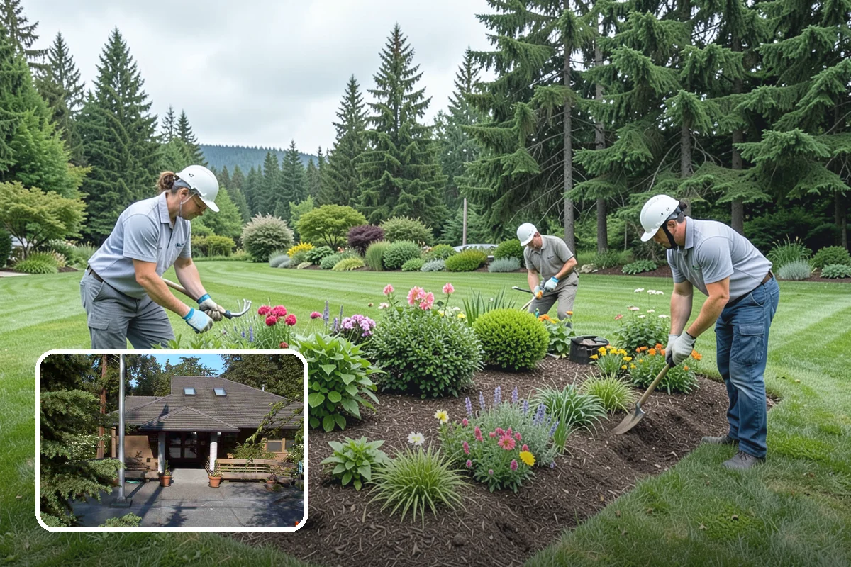 Fire Pit Installation in Yarrow Point, King County, WA - A natural gathering spot