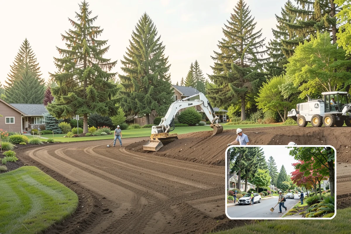 Flagstone Installation in Beaux Arts Village, King County, WA - Natural, non-uniform look that suits garden settings