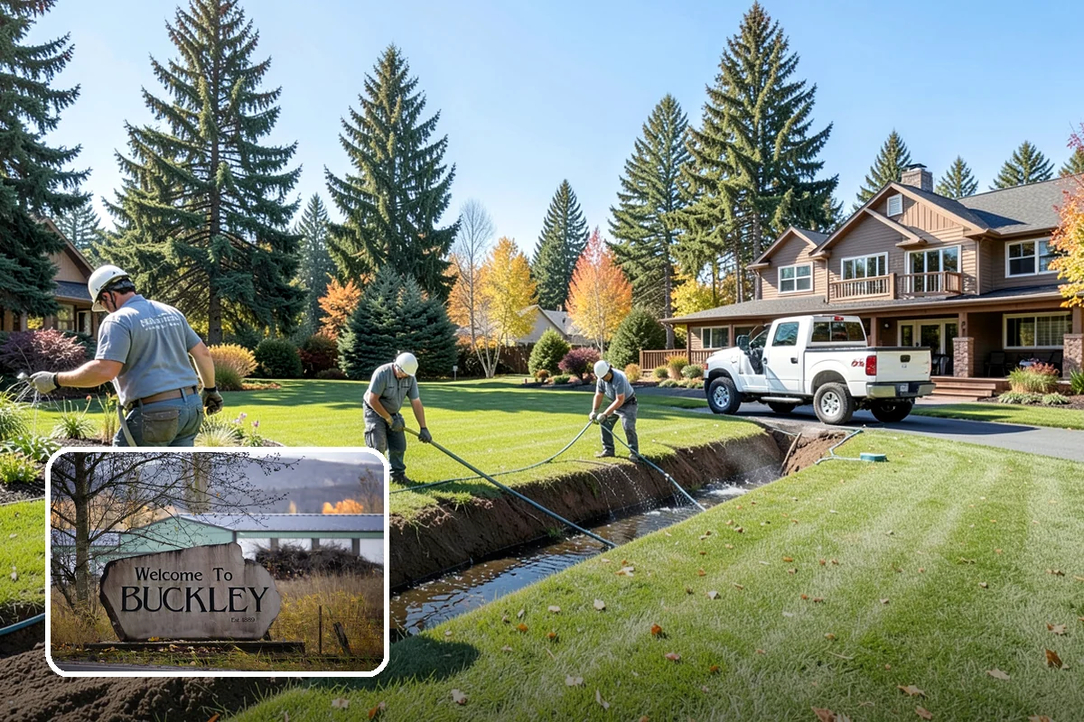 Flagstone Installation in Buckley, Pierce County, WA - Natural, non-uniform look that suits garden settings