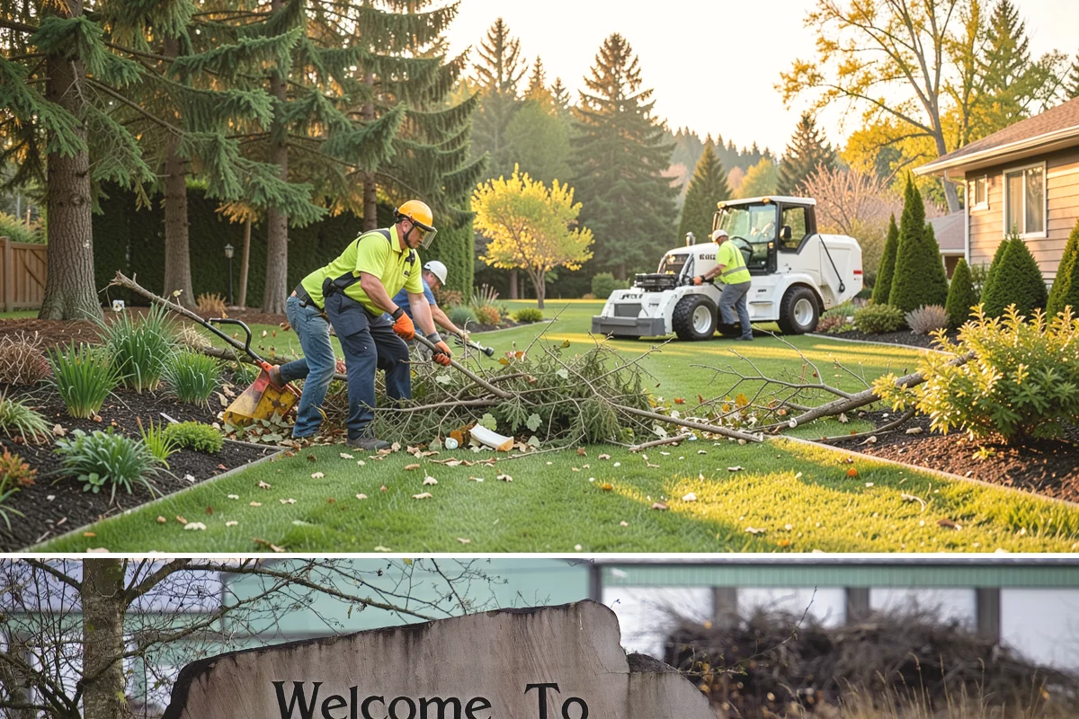 Flagstone Installation in Buckley, Pierce County, WA - Best installed spring through fall when dry-set joints can settle, though sheltered paths can be built during drier winter breaks.