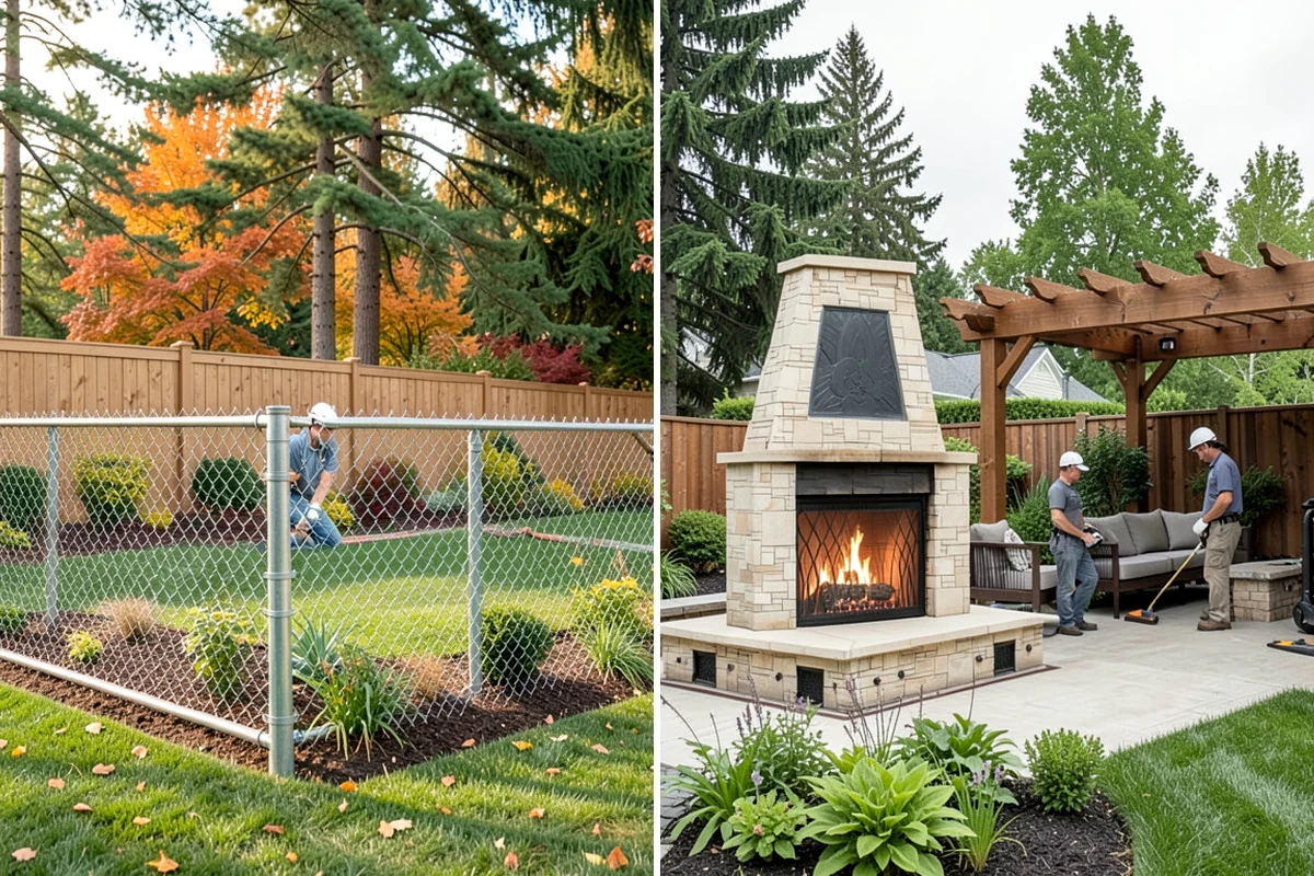 Flagstone Installation in Clyde Hill, King County, WA - Plan the layout and confirm drainage direction