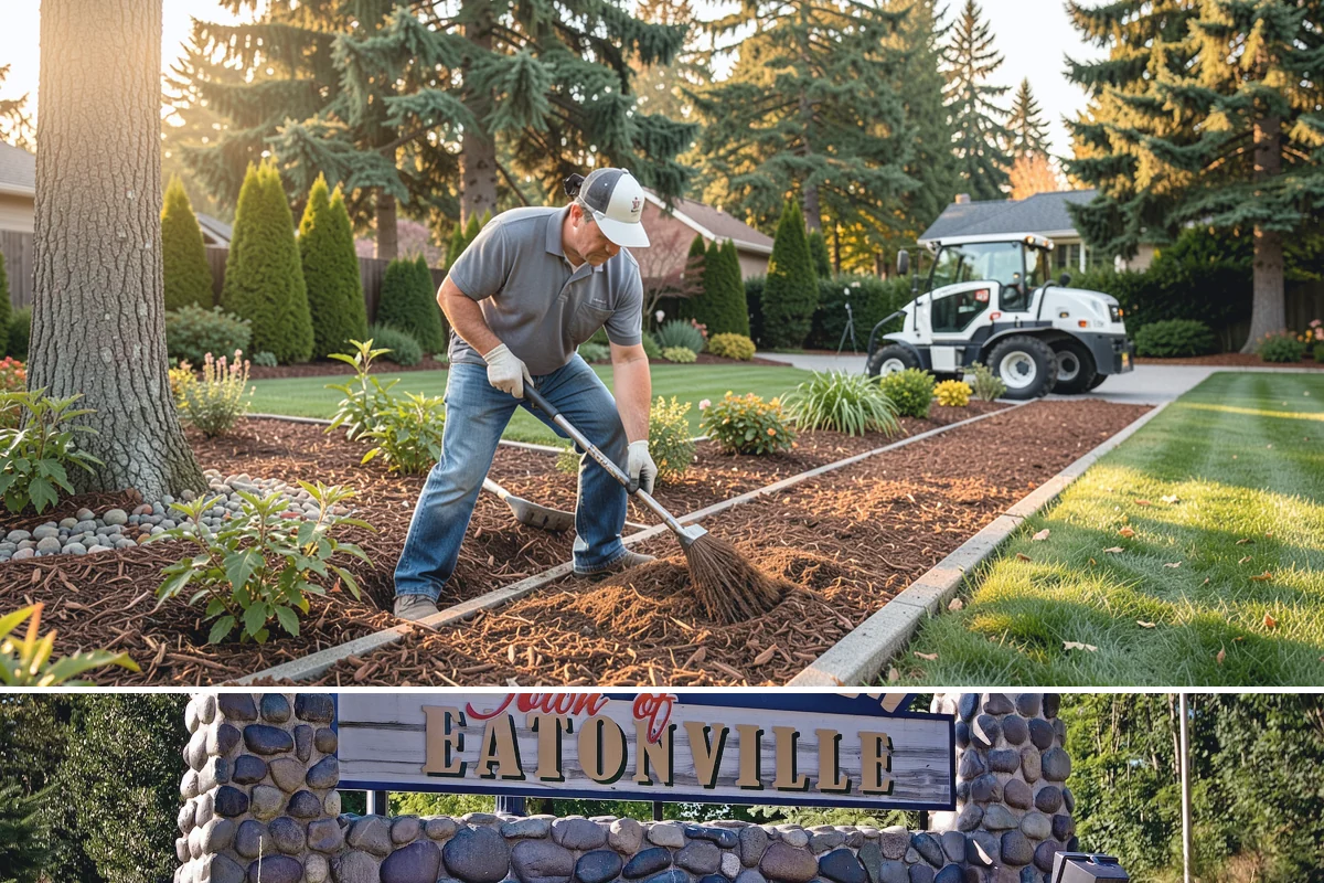 Flagstone Installation in Eatonville, Pierce County, WA - Best installed spring through fall when dry-set joints can settle, though sheltered paths can be built during drier winter breaks.