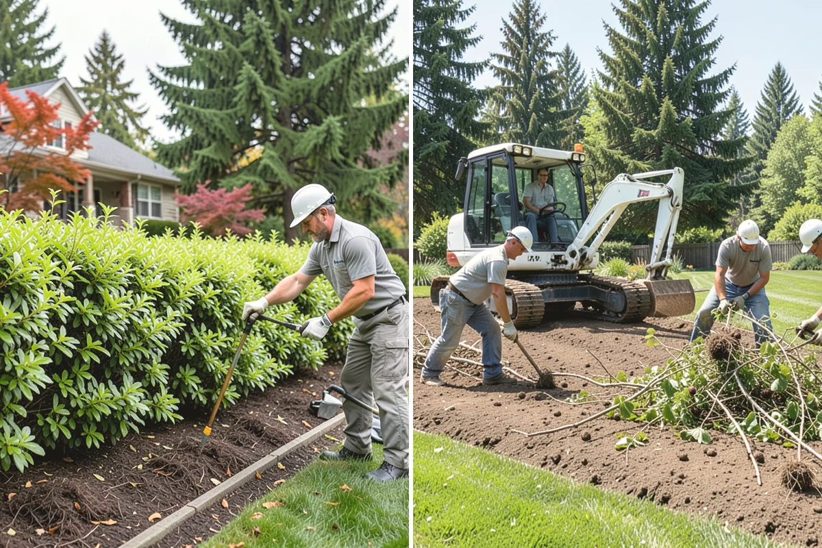 Flagstone Installation in Edgewood, Pierce County, WA - Plan the layout and confirm drainage direction