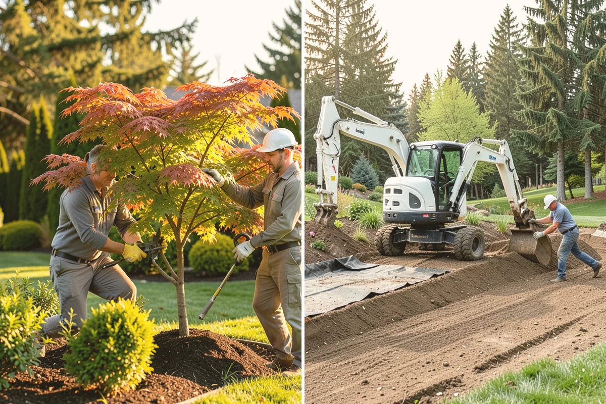 Flagstone Installation in Edmonds, Snohomish County, WA - Plan the layout and confirm drainage direction