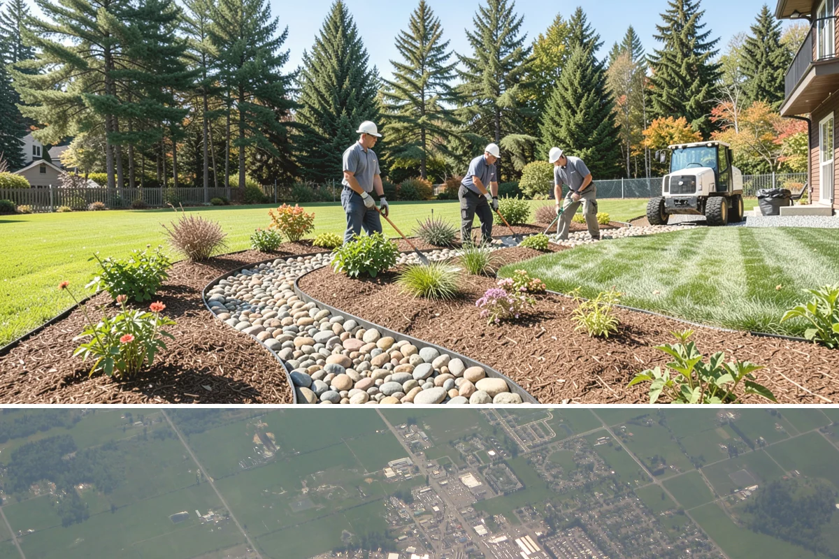 Flagstone Installation in Enumclaw, King County, WA - Best installed spring through fall when dry-set joints can settle, though sheltered paths can be built during drier winter breaks.