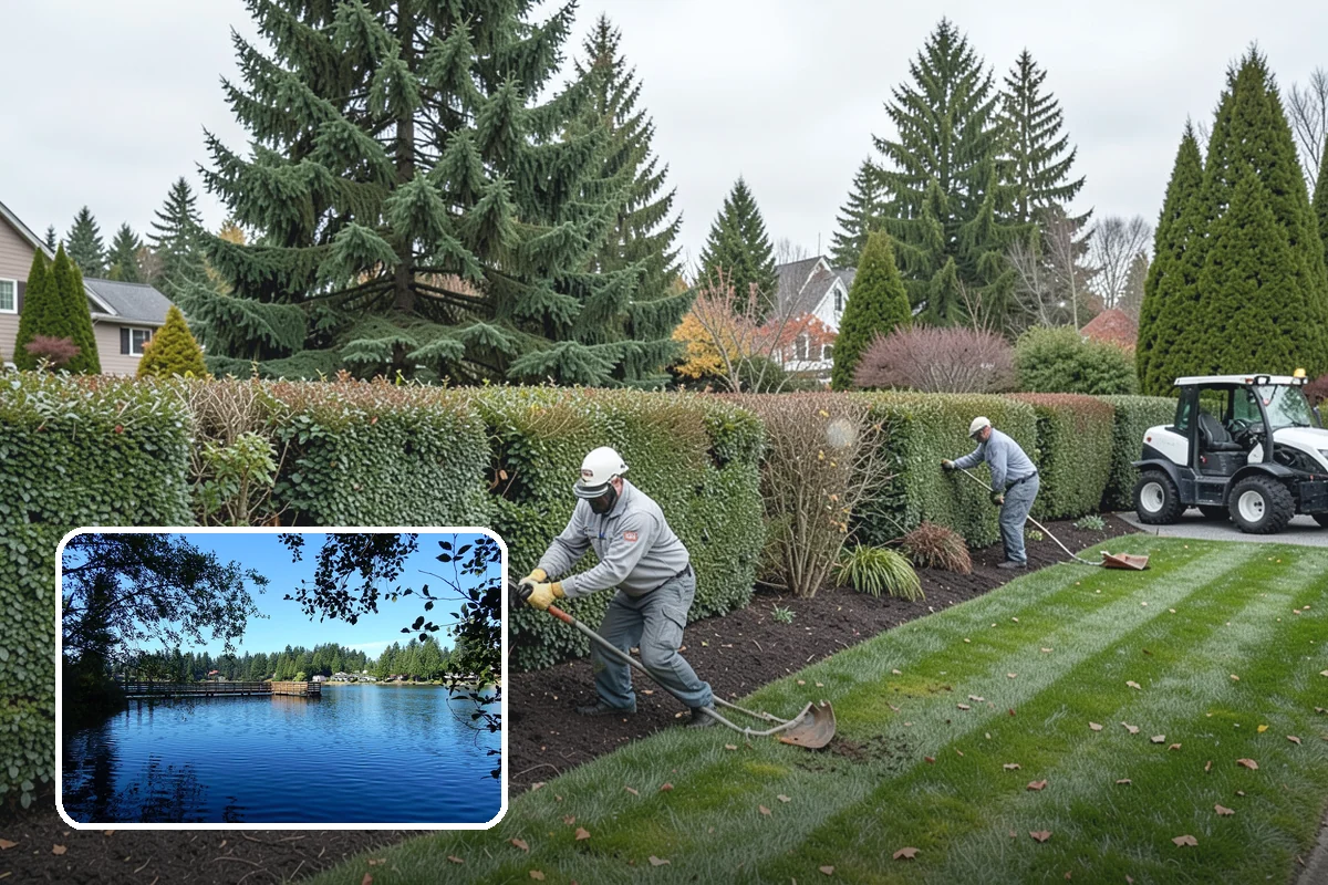 Flagstone Installation in Federal Way, King County, WA - Natural, non-uniform look that suits garden settings