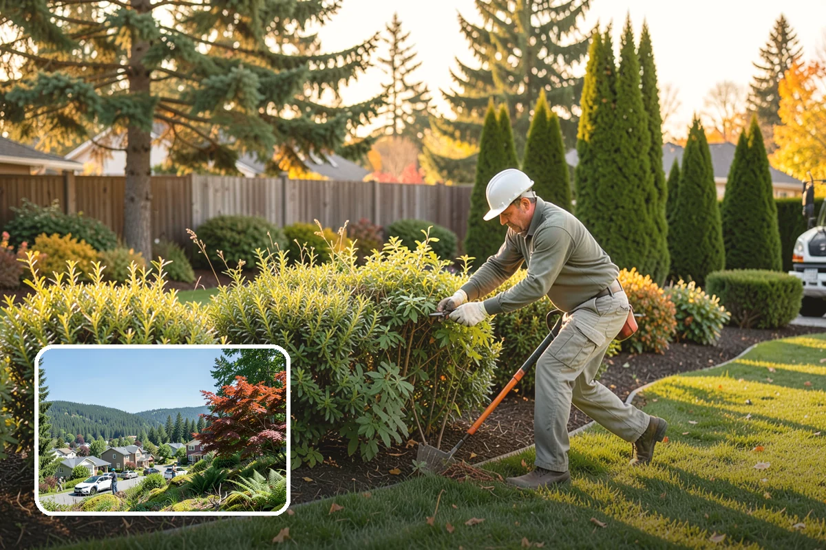 Flagstone Installation in Index, Snohomish County, WA - Natural, non-uniform look that suits garden settings