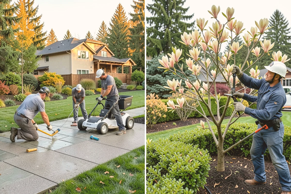 Flagstone Installation in Index, Snohomish County, WA - Plan the layout and confirm drainage direction