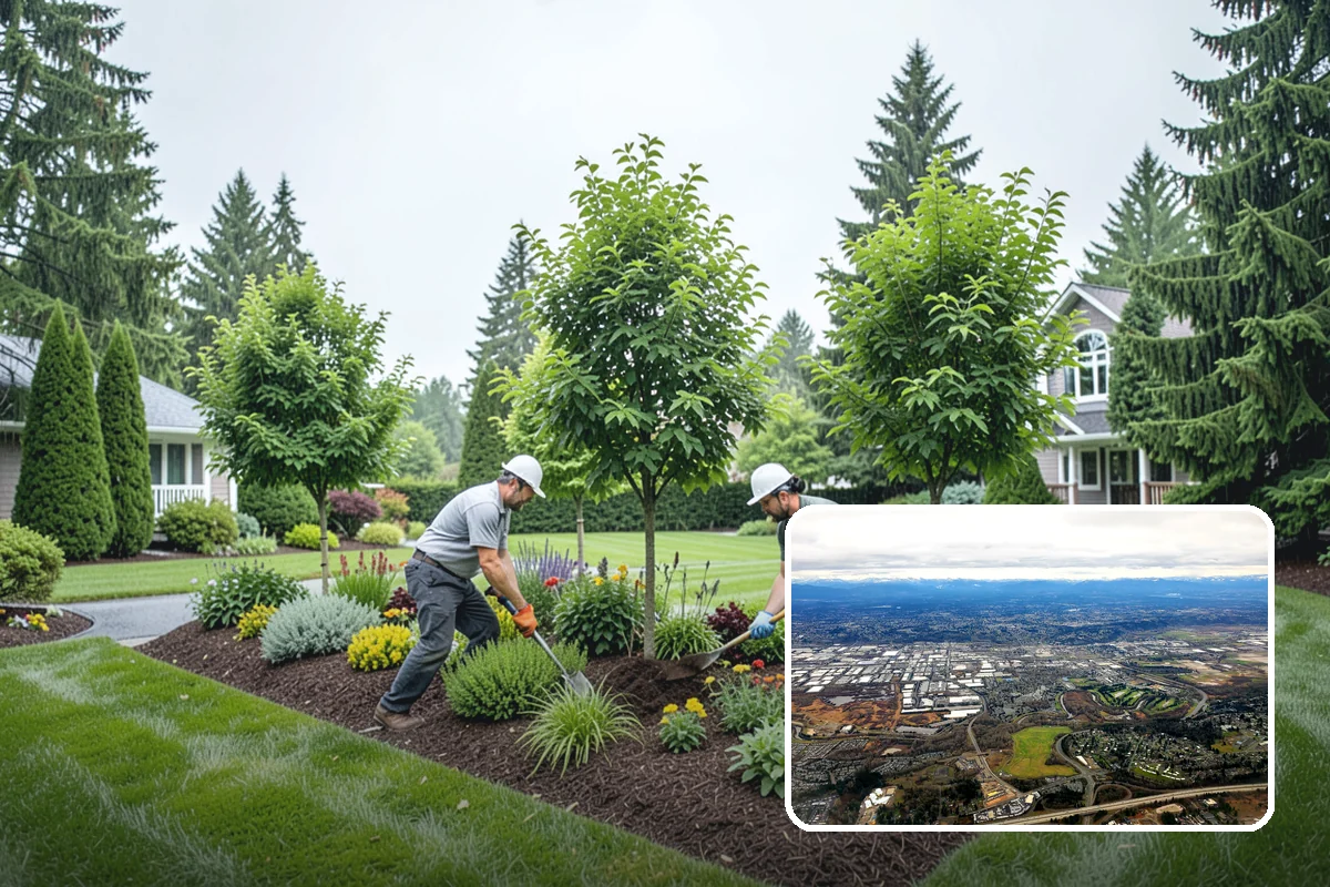 Flagstone Installation in Kent, King County, WA - Natural, non-uniform look that suits garden settings