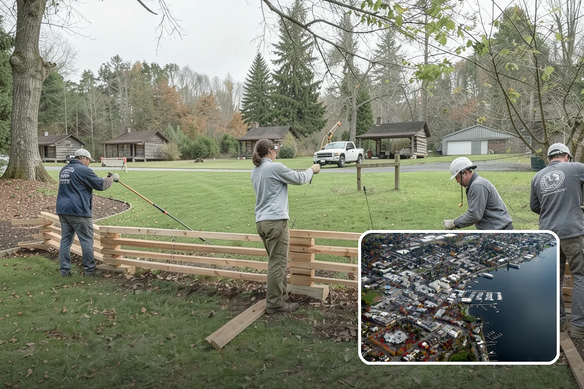Flagstone Installation in Kirkland, King County, WA - Natural, non-uniform look that suits garden settings