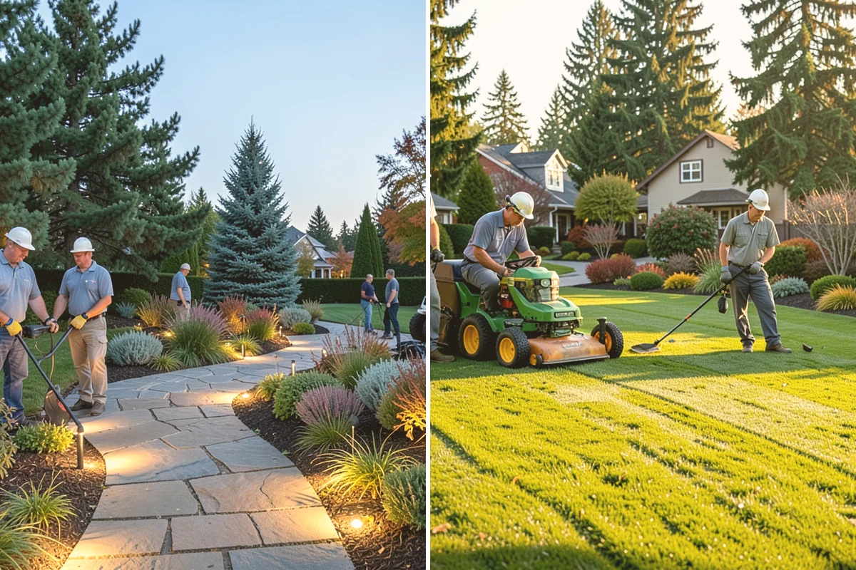 Flagstone Installation in Lynnwood, Snohomish County, WA - Plan the layout and confirm drainage direction