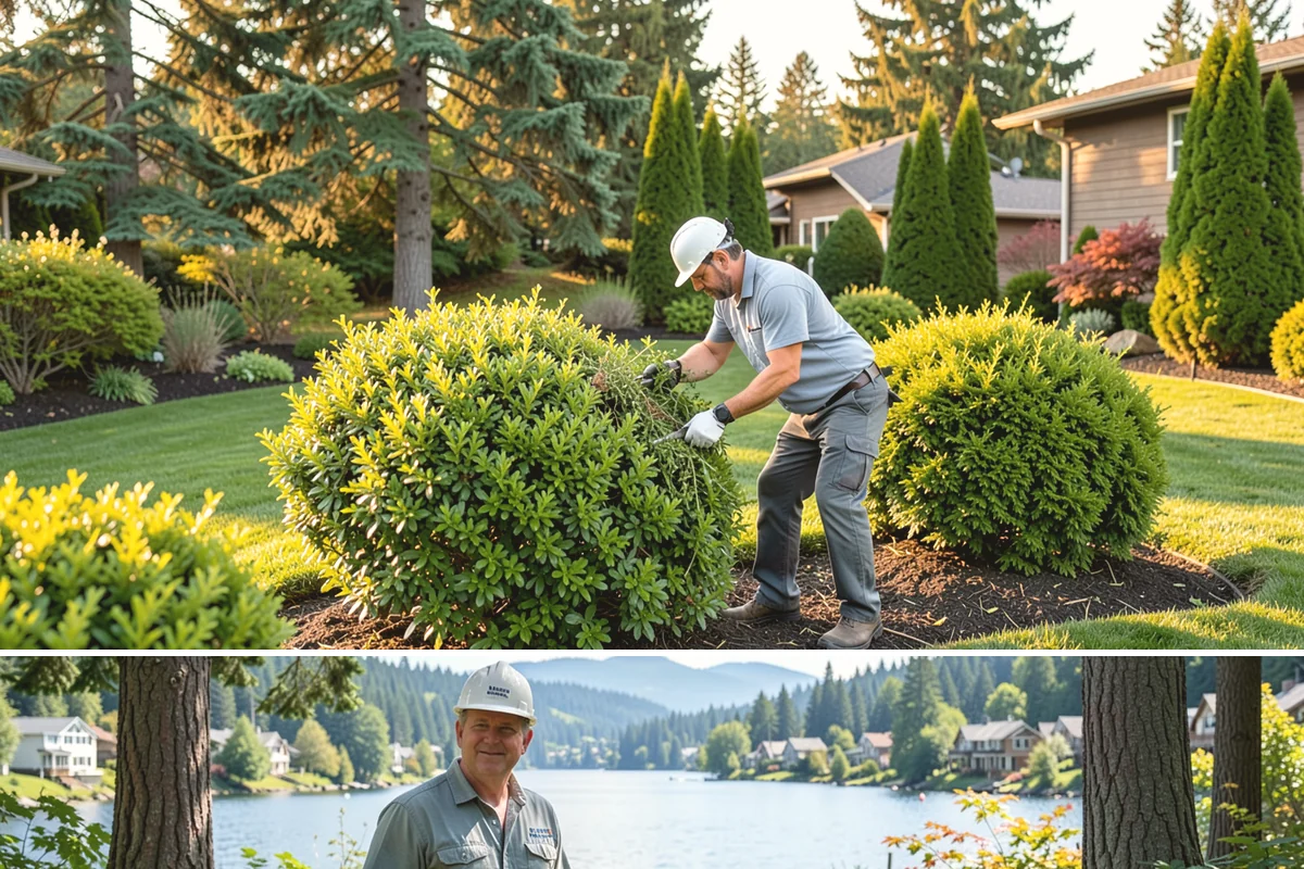 Flagstone Installation in Milton, King County, WA - Best installed spring through fall when dry-set joints can settle, though sheltered paths can be built during drier winter breaks.