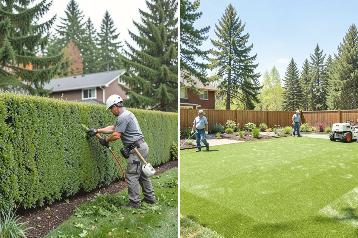 Flagstone Installation in Mukilteo, Snohomish County, WA - Plan the layout and confirm drainage direction