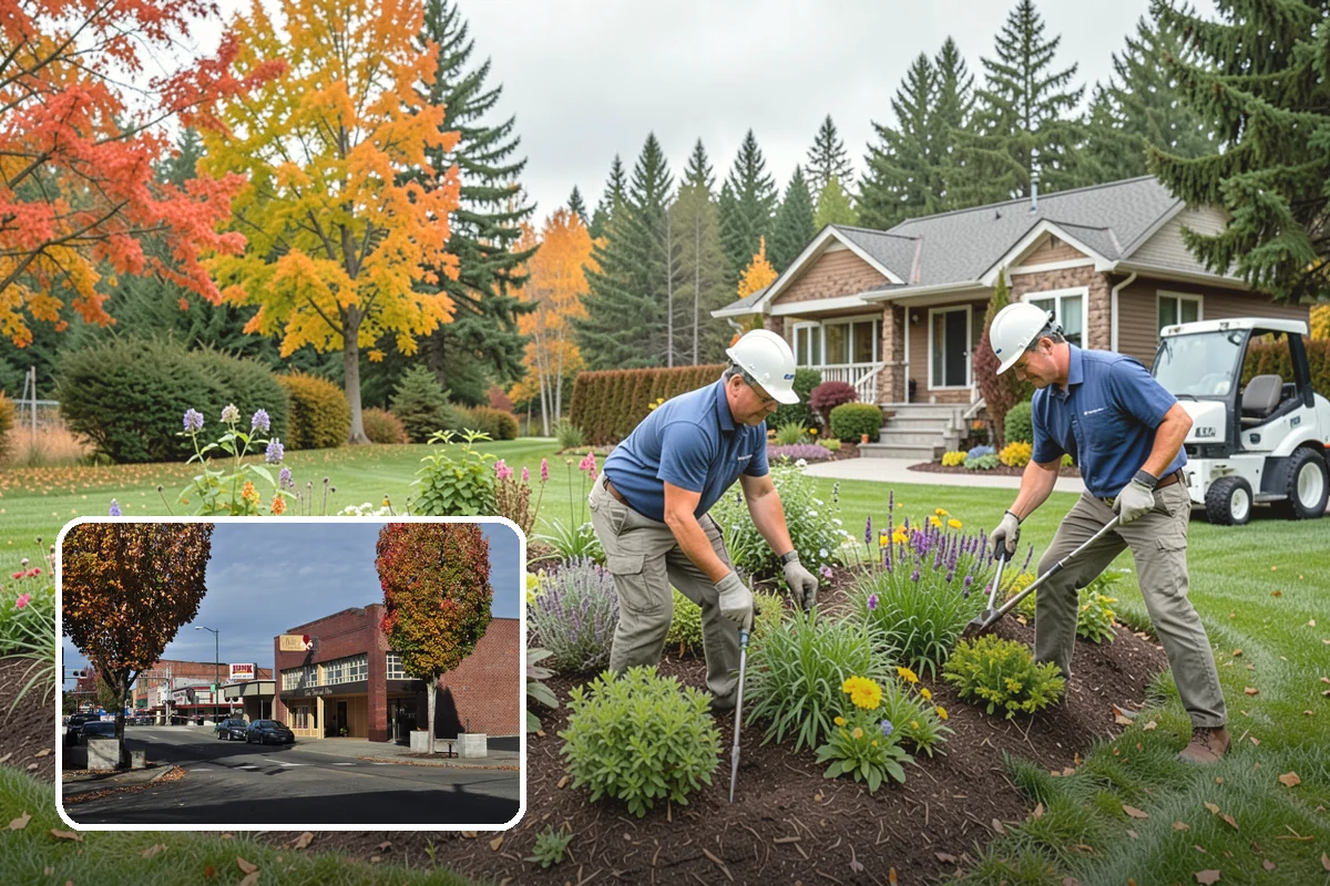 Flagstone Installation in Puyallup, Pierce County, WA - Natural, non-uniform look that suits garden settings