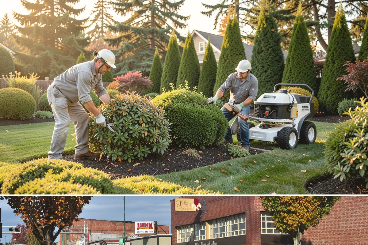 Flagstone Installation in Puyallup, Pierce County, WA - Best installed spring through fall when dry-set joints can settle, though sheltered paths can be built during drier winter breaks.