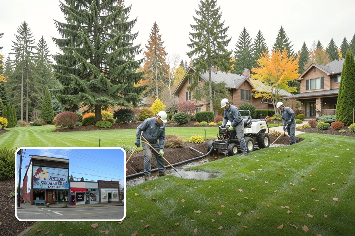 Flagstone Installation in Ruston, Pierce County, WA - Natural, non-uniform look that suits garden settings